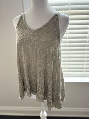 Vintage Havana Neutral Taupe Swing Tank Top